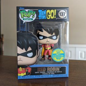 Funko Pop NFT Red Robin 137 Teen Titans Go! Limited 1800 piece release